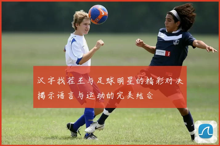 汉字找茬王与足球明星的精彩对决揭示语言与运动的完美结合