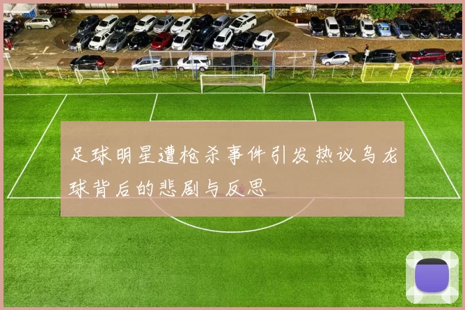 足球明星遭枪杀事件引发热议乌龙球背后的悲剧与反思