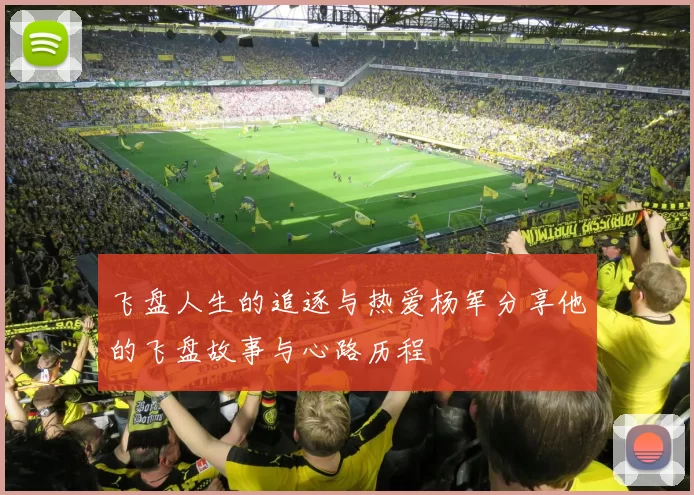 飞盘人生的追逐与热爱杨军分享他的飞盘故事与心路历程